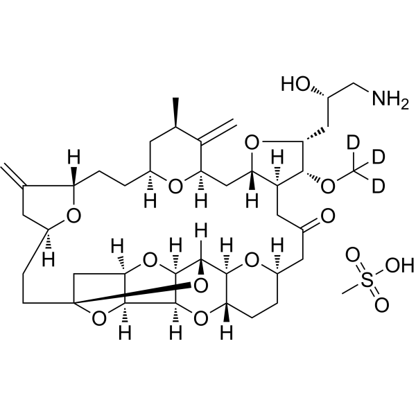 Eribulin-d3 mesylate (Eribulin-d3 mesylate)